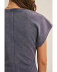 Easygoing Terry Mini Dress