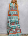 Crystal Waters Maxi Dress