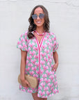 Petal Paradise Mini Dress
