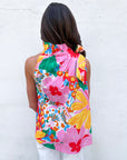Gardenscape Ruffle Top