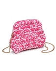Raya Clutch-Hot Pink