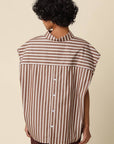 Hunter Stripe Oversized Top