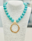 Rodeo Edit Necklace-Turquoise