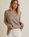 Love Luxe Knit Top-Oatmeal