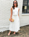 Seaside Scallop Skirt Set