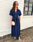 Nicola Zipper Midi Dress