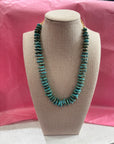 Canyon Water Necklace-Blue Turquoise