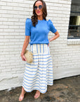 Warm Breeze Midi Skirt