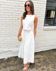 Seaside Scallop Skirt Set