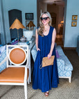 Lina Maxi Dress- Navy