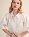 The Sculpt Button Down Top