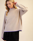 Falling Leaves Sweater-Beige