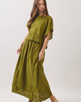 Georgina Eyelet Embroidered Top