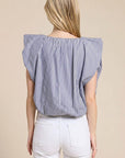 Cloud Bubble Stripe Top