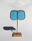 Remy Statement Earrings-Blue