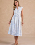 Sugar Petal Eyelet Midi Dress