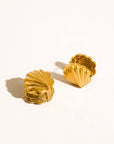 Verina Vintage Shell Earrings