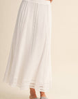 Makenna Cotton Midi Skirt