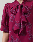 Maribel Floral Tie Top
