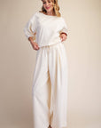 Eleanor Bubble Sleeve Sweatshirt