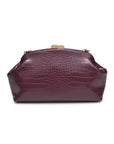 Camille Clutch-Burgundy