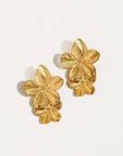 Ivy Stacked Flower Earring