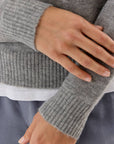 Soft Embrace Crewneck Sweater-Heather Gray