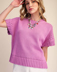 Woodland Charm Sweater-Pink