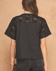 Soft Serenity Top-Black