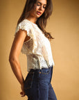 Fine Lady Lace Top