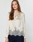 Seraphine Satin Top