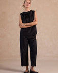 Daisy Stitch Embroidered Top