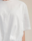 Genevieve Bubble Top-White