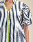 Madeline Stripe Mini Dress
