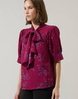 Maribel Floral Tie Top