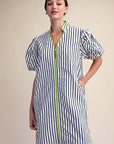 Madeline Stripe Mini Dress