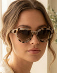 Mia Sunglasses-Gray/Brown