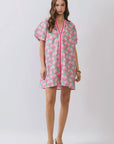 Petal Paradise Mini Dress
