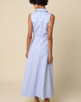Gene Gingham Maxi Dress