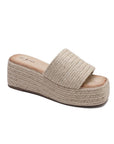 Summer Steps Straw Wedge