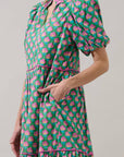 Gercy Abstract Maxi Dress