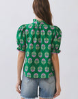 Floral Fancy Ruffle Top