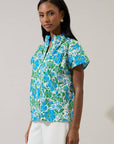 Panama Views Floral Top
