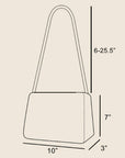 Straw Shell Braided Handle Bag