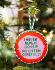 Gossip Time Ornament