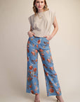 Mayfair Straight Leg Floral Pants