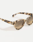 Mia Sunglasses-Gray/Brown