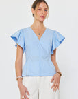 Garden Glow Peplum Top