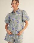 Juniper Gardens Button Down Top