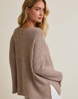 Love Luxe Knit Top-Oatmeal